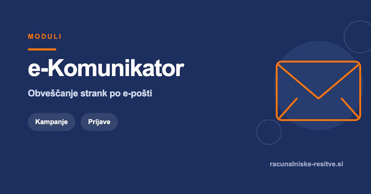 e-Komunikator | Računalniške rešitve d.o.o.